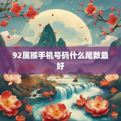 92属猴手机号码什么尾数最好