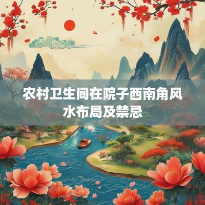 农村卫生间在院子西南角风水布局及禁忌