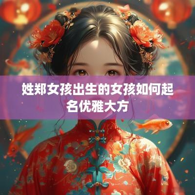 姓郑女孩出生的女孩如何起名优雅大方
