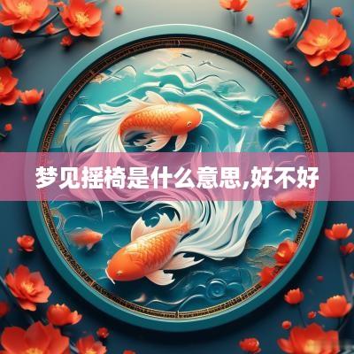 梦见摇椅是什么意思,好不好