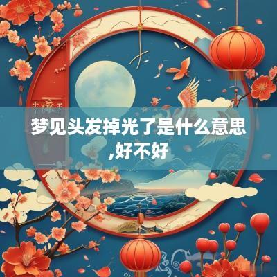 梦见头发掉光了是什么意思,好不好