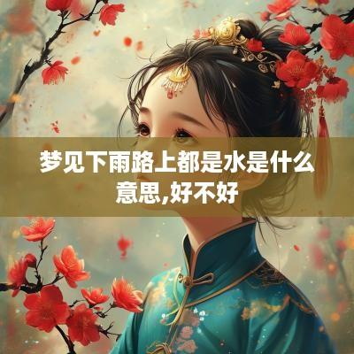 梦见下雨路上都是水是什么意思,好不好