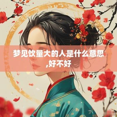 梦见饮量大的人是什么意思,好不好