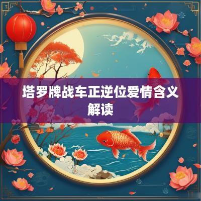 塔罗牌战车正逆位爱情含义解读