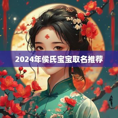 2025年侯氏宝宝取名推荐