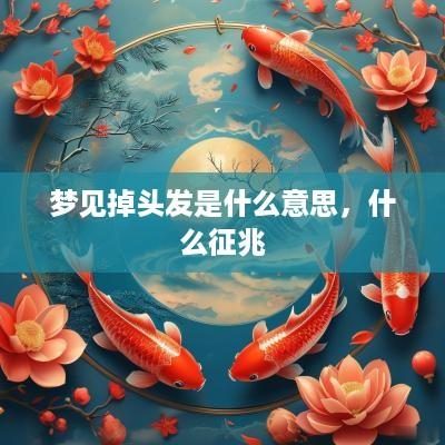 梦见掉头发是什么意思，什么征兆
