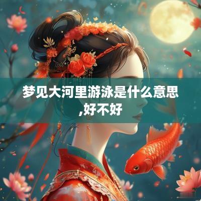梦见大河里游泳是什么意思,好不好