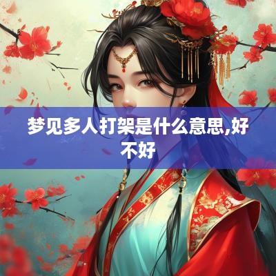 梦见多人打架是什么意思,好不好