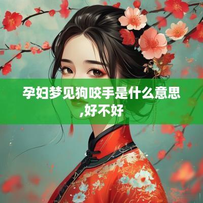 孕妇梦见狗咬手是什么意思,好不好