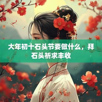 大年初十石头节要做什么，拜石头祈求丰收