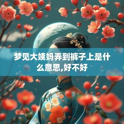 梦见大姨妈弄到裤子上是什么意思,好不好