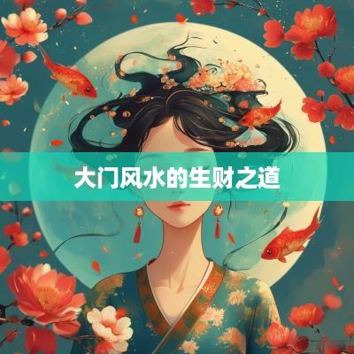 大门风水的生财之道