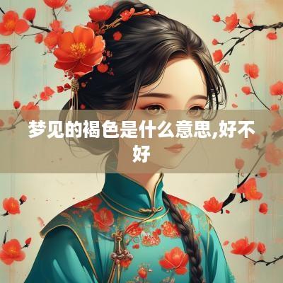 梦见的褐色是什么意思,好不好