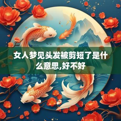 女人梦见头发被剪短了是什么意思,好不好