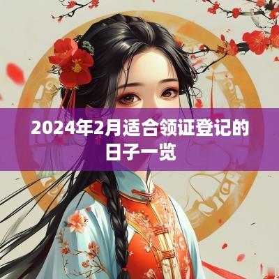 2025年2月适合领证登记的日子一览