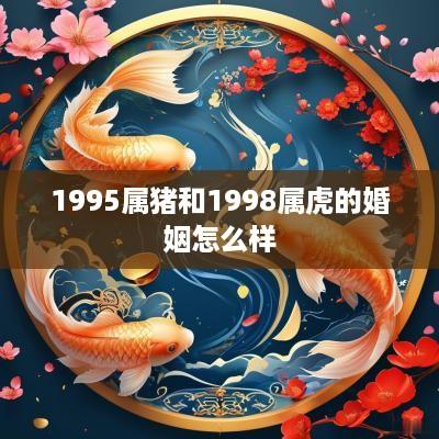 1995属猪和1998属虎的婚姻怎么样