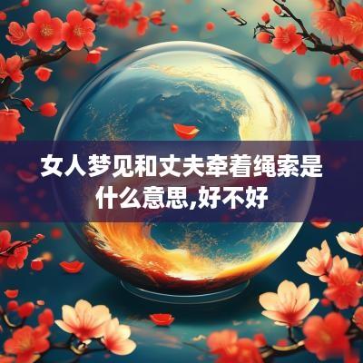 女人梦见和丈夫牵着绳索是什么意思,好不好