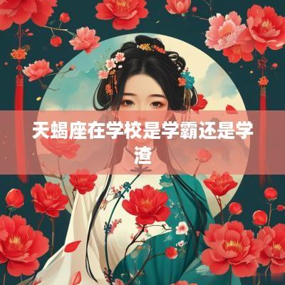 天蝎座在学校是学霸还是学渣