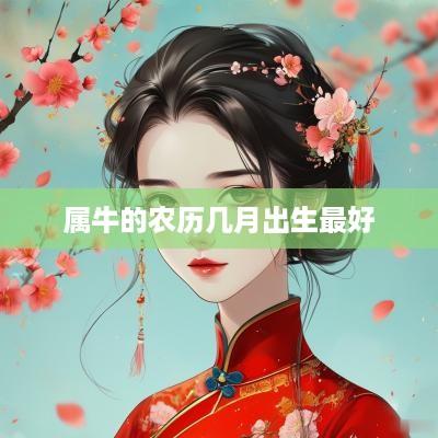 属牛的农历几月出生最好