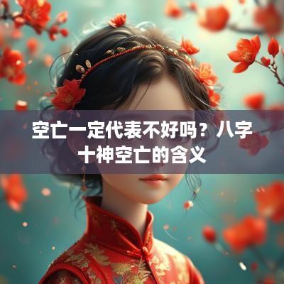 空亡一定代表不好吗？八字十神空亡的含义