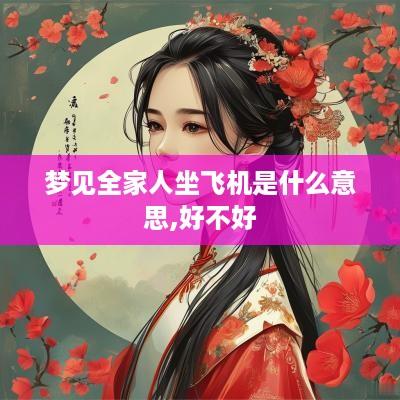 梦见全家人坐飞机是什么意思,好不好