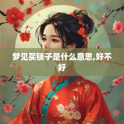 梦见买锁子是什么意思,好不好