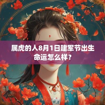 属虎的人8月1日建军节出生命运怎么样？