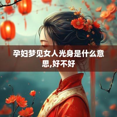 孕妇梦见女人光身是什么意思,好不好