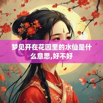 梦见开在花园里的水仙是什么意思,好不好