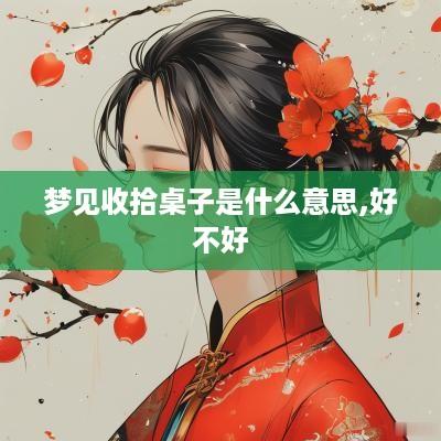 梦见收拾桌子是什么意思,好不好