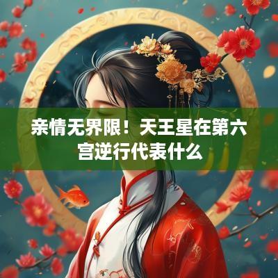 亲情无界限！天王星在第六宫逆行代表什么