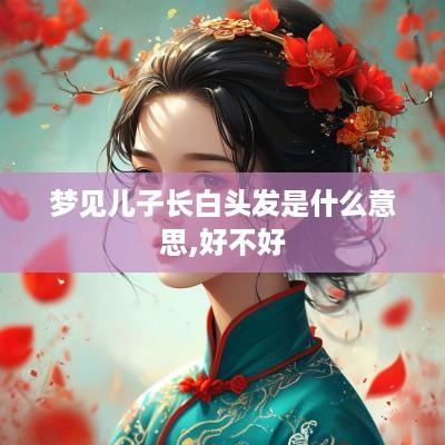 梦见儿子长白头发是什么意思,好不好