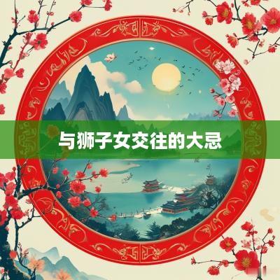 与狮子女交往的大忌