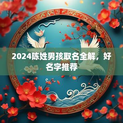 2025陈姓男孩取名全解，好名字推荐