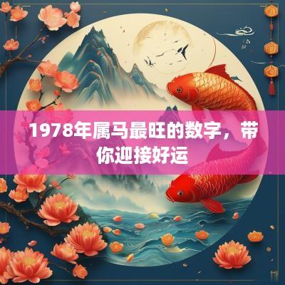 1978年属马最旺的数字，带你迎接好运