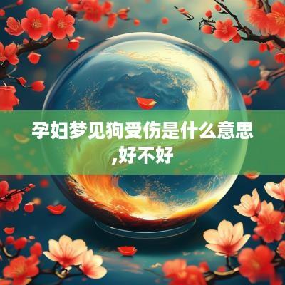 孕妇梦见狗受伤是什么意思,好不好