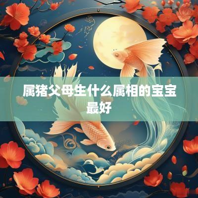 属猪父母生什么属相的宝宝最好