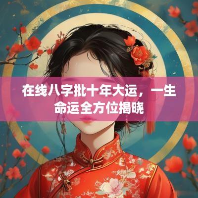 在线八字批十年大运，一生命运全方位揭晓