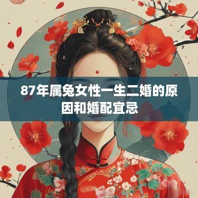87年属兔女性一生二婚的原因和婚配宜忌