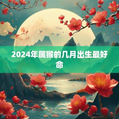 2025年属猴的几月出生最好命