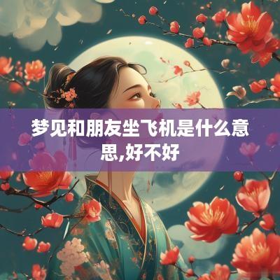 梦见和朋友坐飞机是什么意思,好不好