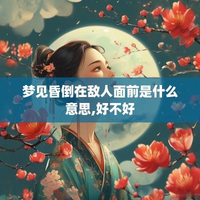 梦见昏倒在敌人面前是什么意思,好不好