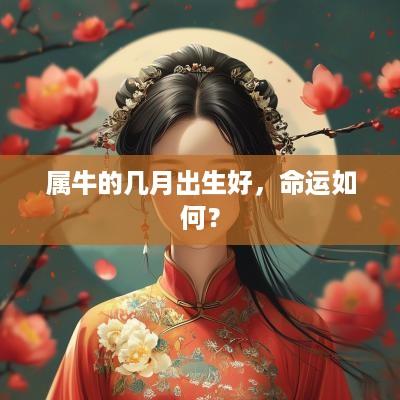 属牛的几月出生好，命运如何？
