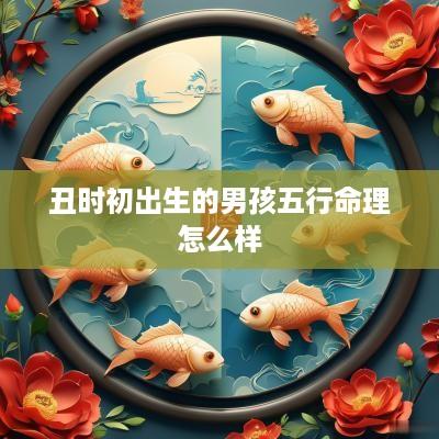 丑时初出生的男孩五行命理怎么样