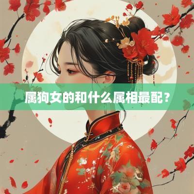 属狗女的和什么属相最配？