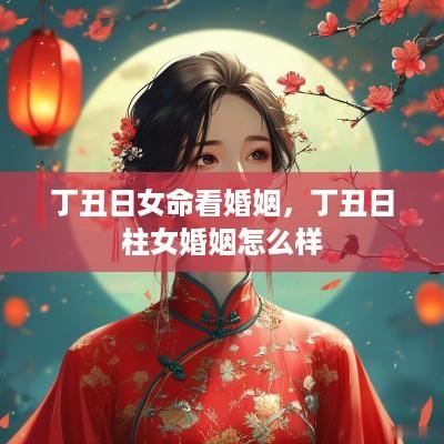 丁丑日女命看婚姻，丁丑日柱女婚姻怎么样