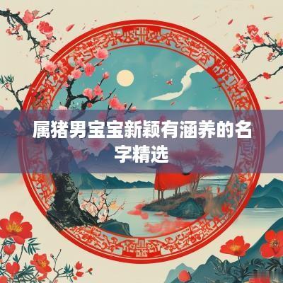 属猪男宝宝新颖有涵养的名字精选