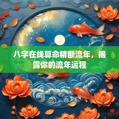 八字在线算命精断流年，揭露你的流年运程