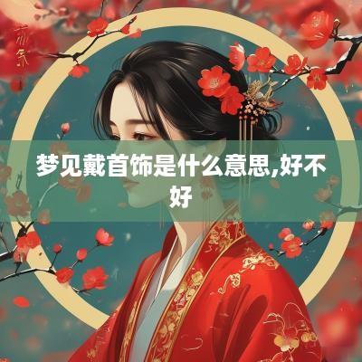 梦见戴首饰是什么意思,好不好