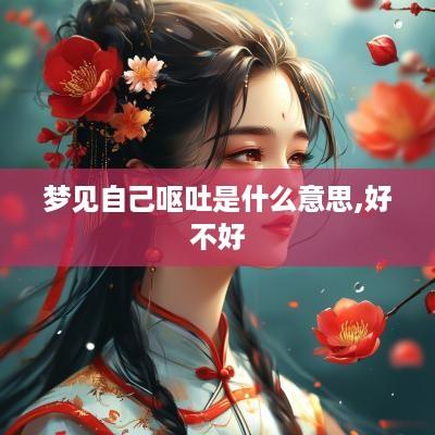 梦见自己呕吐是什么意思,好不好